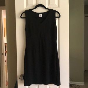 Cabi black ponte sheath dress